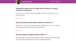 Desktop Screenshot of josephsilber.com